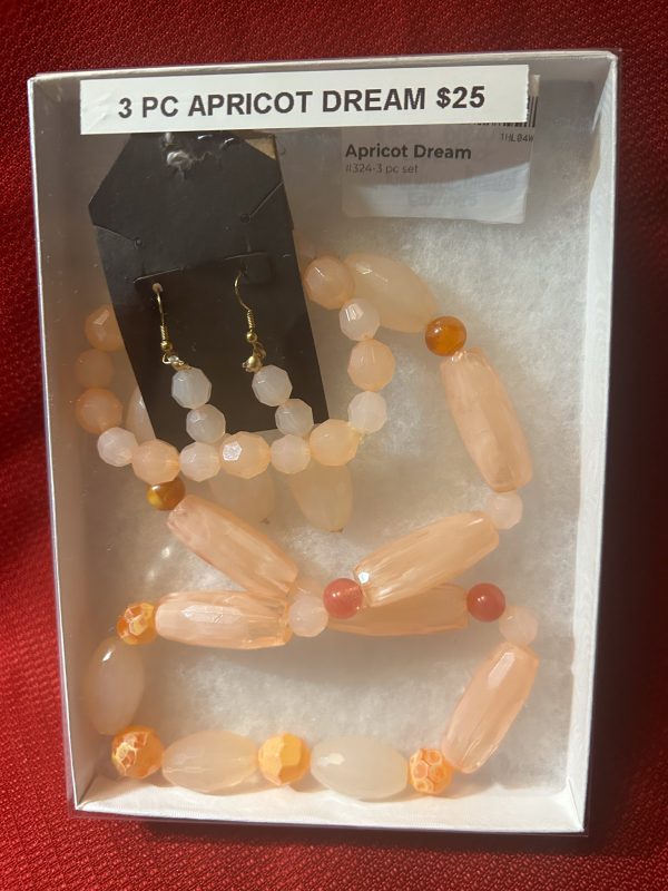3 PC Apricot Dream Set