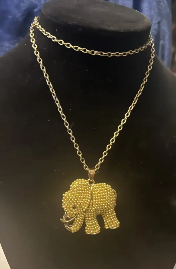 Vintage Brass Elephant